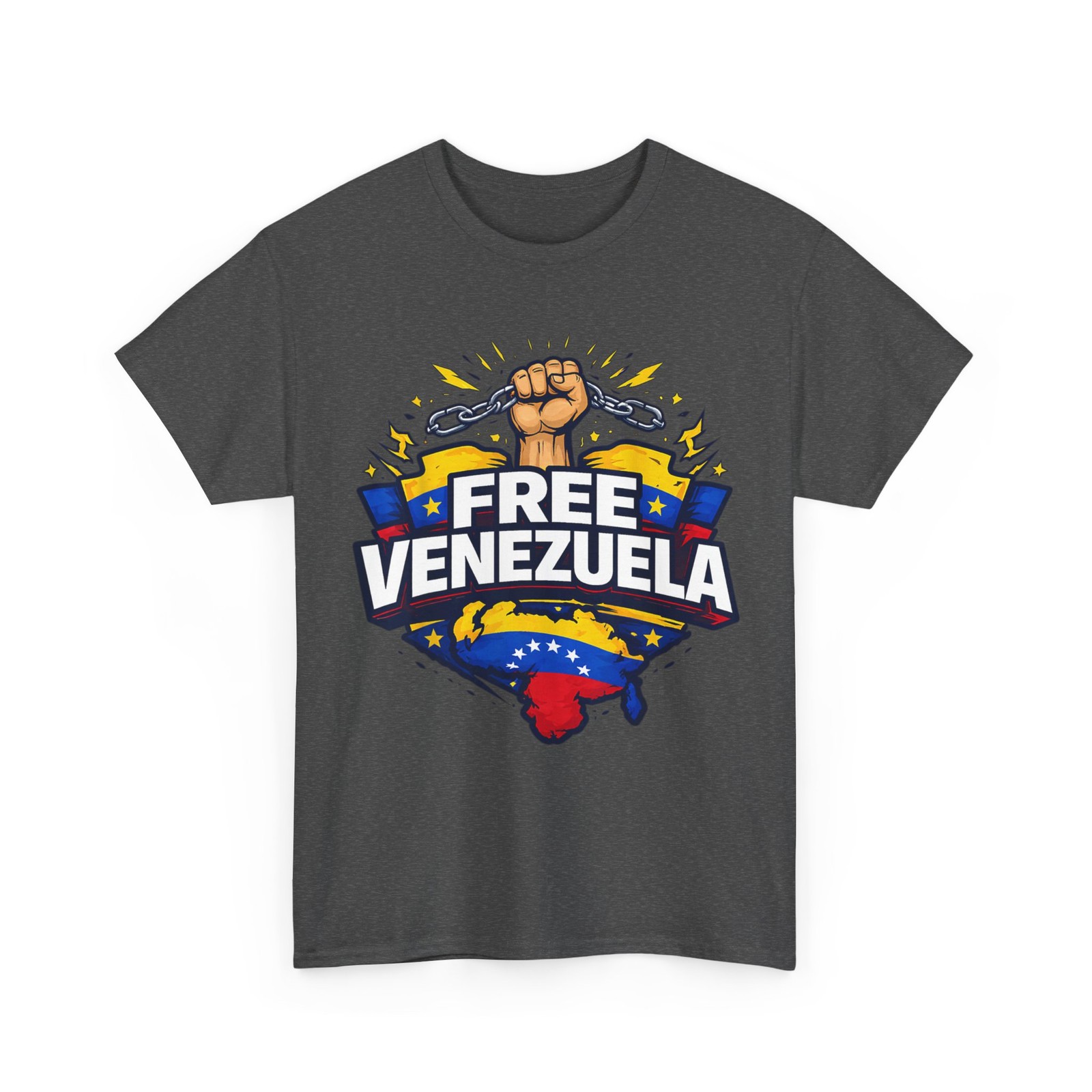 Maglietta Free Minds, Free Venezuela