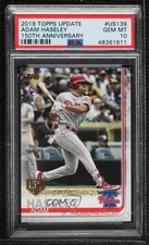 2019 Topps Update 150th Anniversary Adam Haseley #US139 PSA 10 GEM MT 8d2