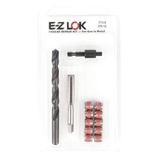 Thread Repair Kit, Self Locking Thread Inserts, 18-8 Stainless Steel, 10