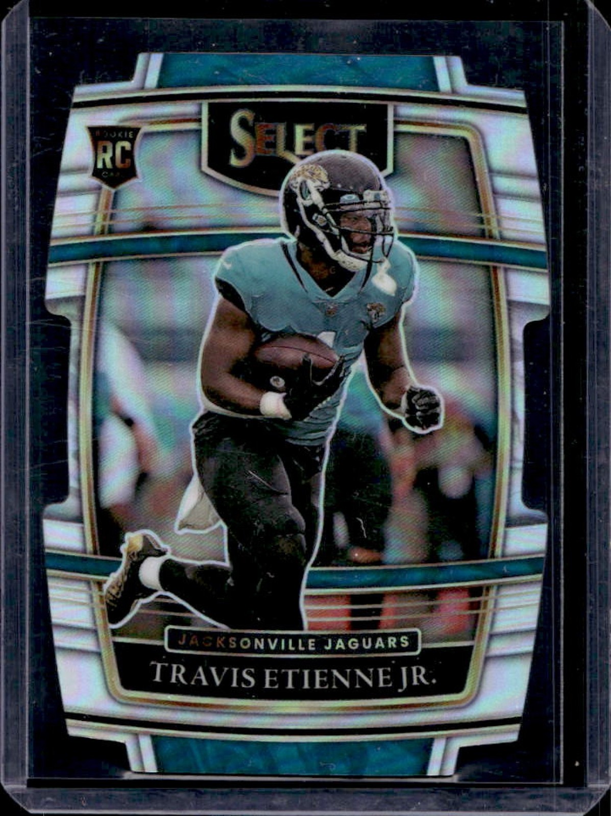 2021 Select Travis Etienne Jr. RC Silver Prizm Die Cut Concourse #54 Jaguars