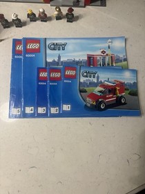 LEGO City: Fire Station (60004) 90% complete with instructions