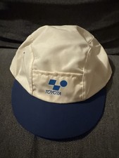 Vintage Rare Japanese Toyota Racing Hat Cap Cycling