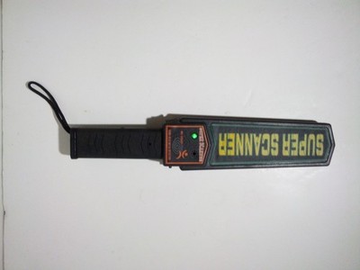 Handheld Security Scanner  Super Body Detection For Metal Items