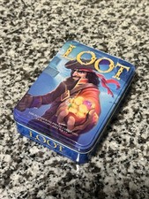 LOOT: The Plundering Pirate Card Game Gamewright 100% Complete With Tin Case