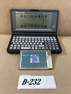 【ジャンク】HP 100LX Palmtop PC 本体 HP 100LX 1MB Palmtop Pocket Computer – Working – Great Condition