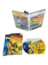 Microsoft Xbox CIB COMPLETE TESTED Shrek 2 Shark Tales Combo Pack PH