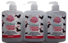 CUSSONS CREATIONS DACHSHUND THROUGH THE SNOW HANDWASH 3x 500ml 5.73 per litre