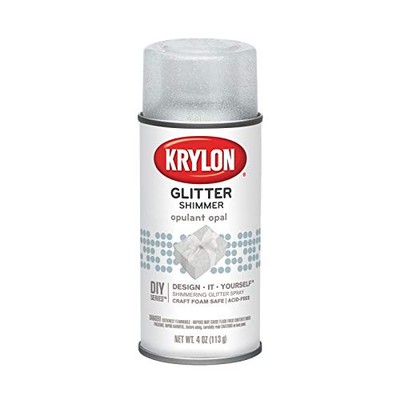 Opulent Opal Glitter Spray 4oz Non Clumping Easy Clean Up for Crafts Decor