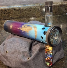 Handmade Kaleidoscope "Fairy Moon" Made From Repurposed Materials