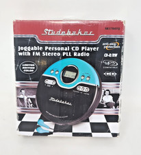 Studebaker Retro Portable CD Player, CD-R/RW MP3 Playback, Programmable CD NEW 