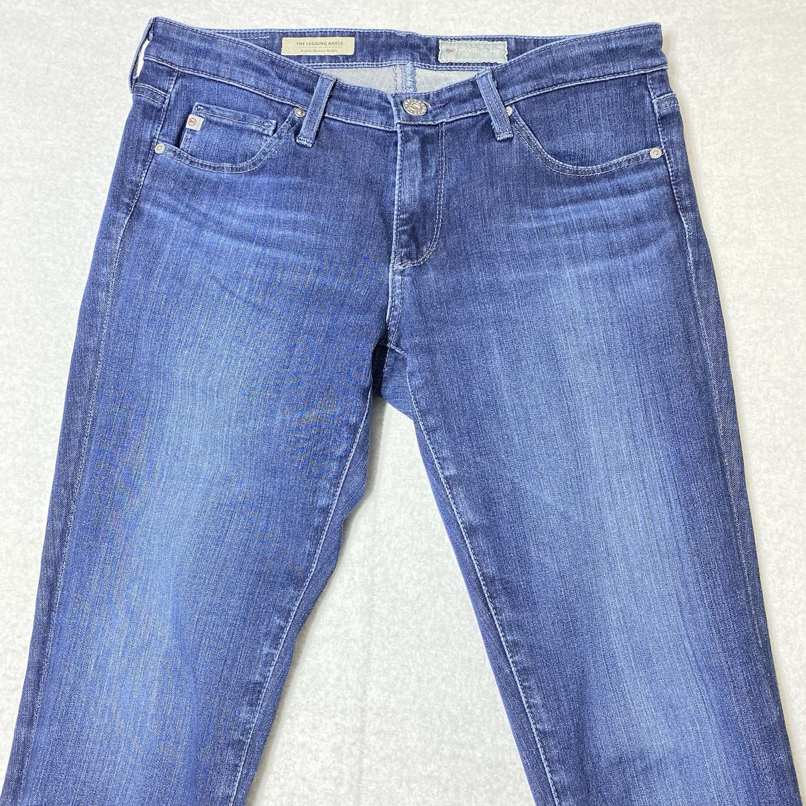 AG Jeans Womens 26R Blue The Legging Ankle Super Skinny Low Rise Stretch Denim thumbnail 3