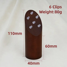 Destro Grand Display in Legno Di Faggio Di Alta Qualità per 14G 16G Capezzolo Om