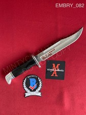 Ethan Embry autographed signed real Buck 120 Knife Scream 7 Beckett Marco COA