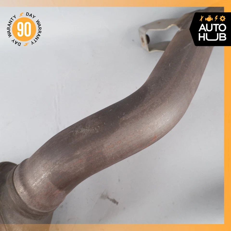 Porsche Cayenne 958 S 4.8L Rear Engine Exhaust Downpipe Set 7P5254400 OEM - Image 3 of 4