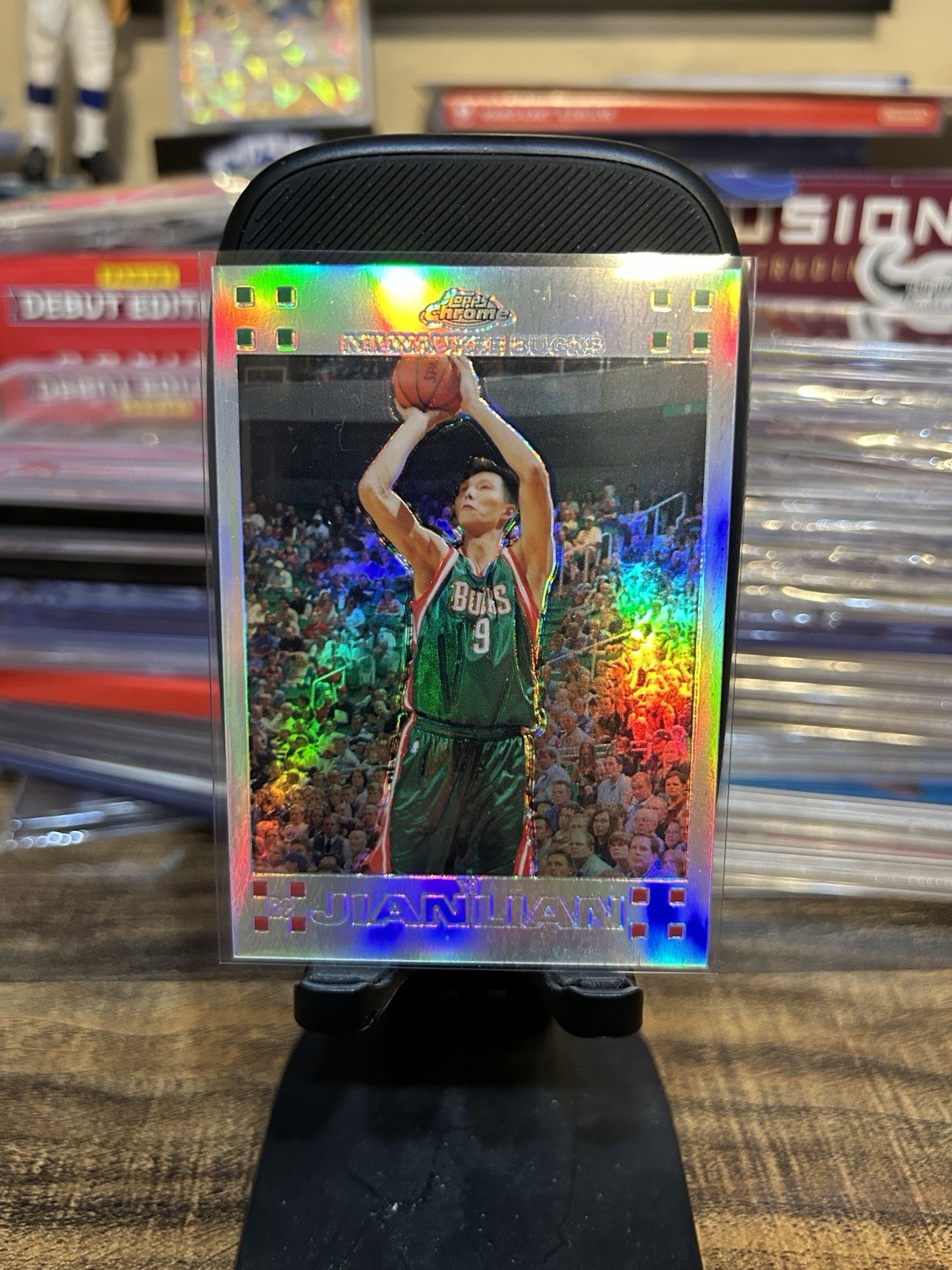 🇨🇳 2007-08 Topps Chrome - Yi Jianlian #135 Refractor /1499 (RC)