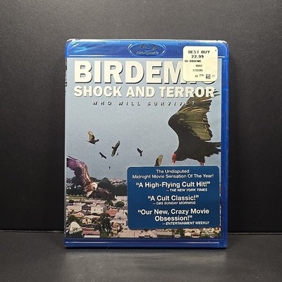 BIRDEMIC: SHOCK AND TERROR (2010) BLU-RAY Bagh Moore Hedrin - NEW Free Shipping!