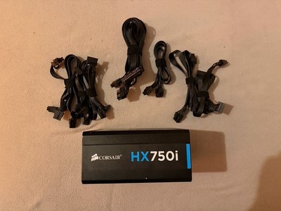 Corsair HX750i PC-Netzteil, Voll-Modulares Kabelmanagement, 80 Plus Platinum
