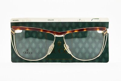 Gucci GG2300 Original Brillengestell Made in Italy 80er Eyewear Modemarke