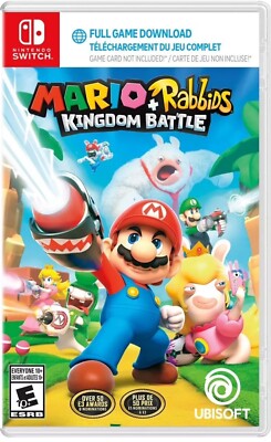 Mario + Rabbids Kingdom Battle Nintendo Switch - New Sealed