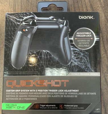 Bionik Quickshot - Xbox One Trigger Lock - Adjustable Setting - Comfort ...
