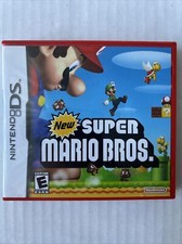 New Super Mario Bros. Nintendo DS, 2006 CASE And MANUAL ONLY No Game Cartridge