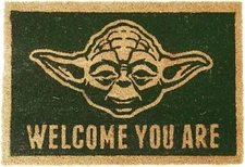 Star Wars Doormat Yoda 40 x 60 Coir Welcome You Are