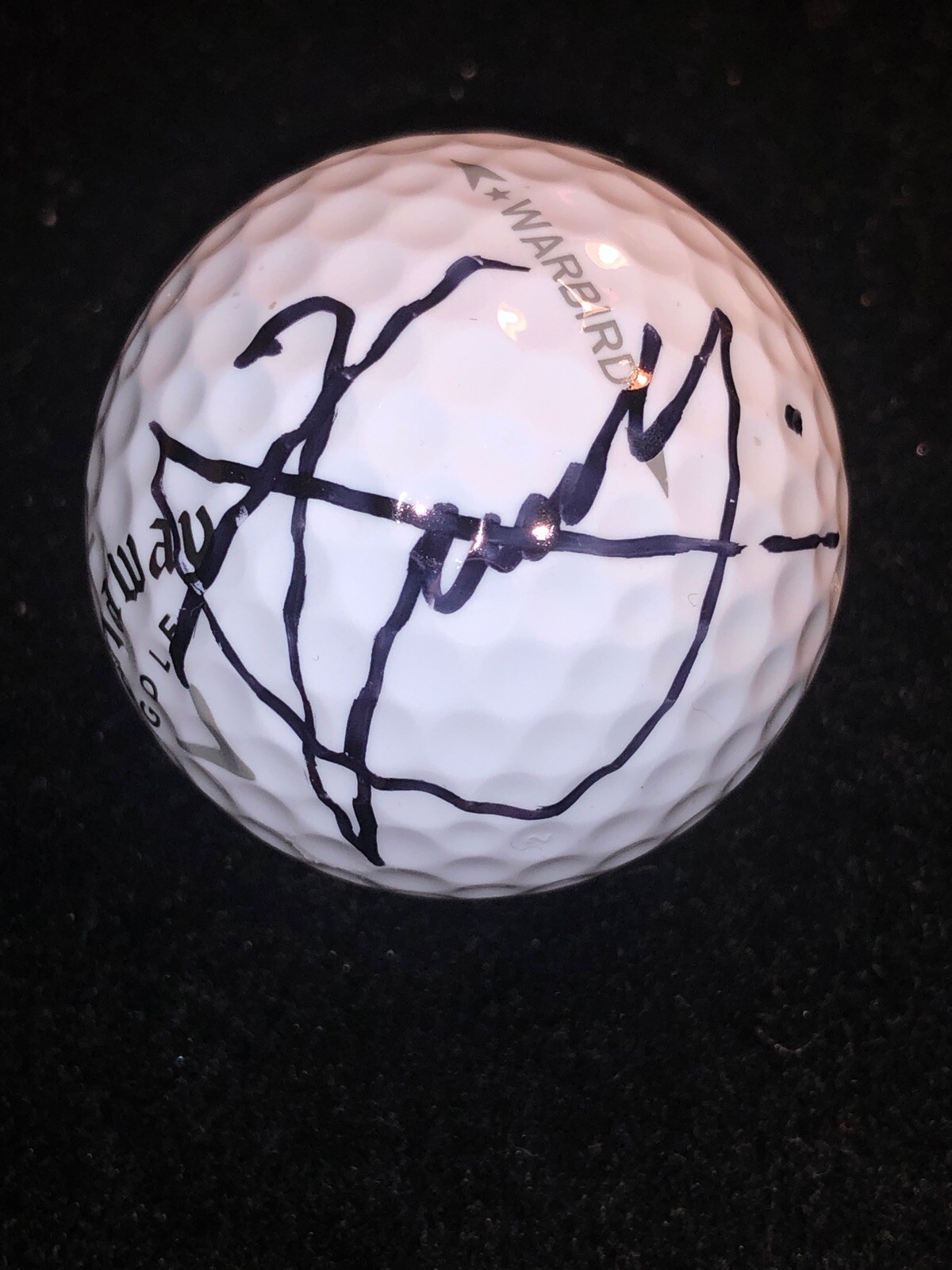 Xander Schauffele Signed Greenbrier Golf Ball 1st Win JSA 2020 Masters Champ 