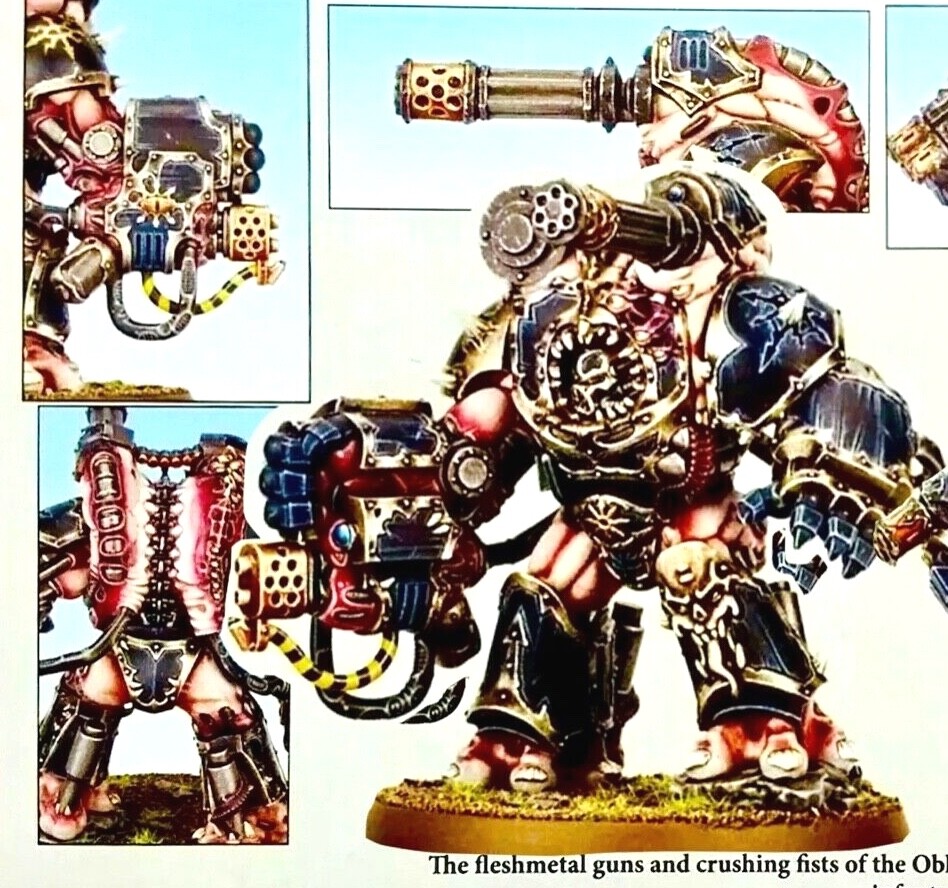 Warhammer 40K Chaos Space Marine Gotor Action Figure - O Espaço Virtual - Foto 5