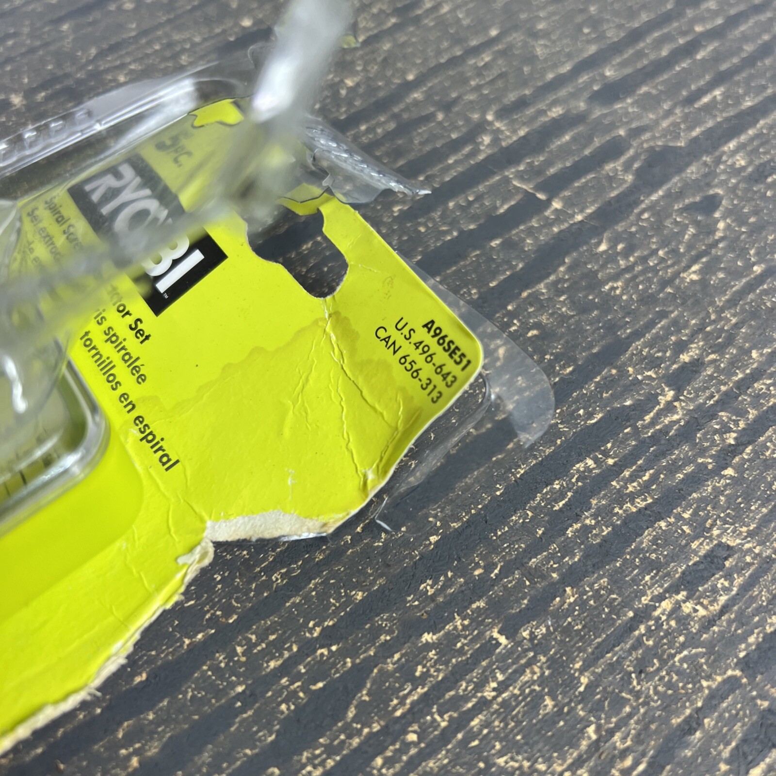 Ryobi A96SE51 Spiral Screw Extractor Set (5Piece) 33287164905 eBay