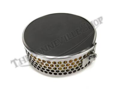 TRIUMPH 500 T100R T100 DAYTONA OFFSET MOUNT AIR CLEANER FILTER (1) PN# 83-1609 W