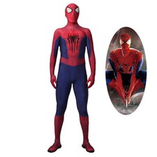 The Amazing Spider-man 2 Costume Cosplay Peter Parker Bodysuit For Kids Men Ver6