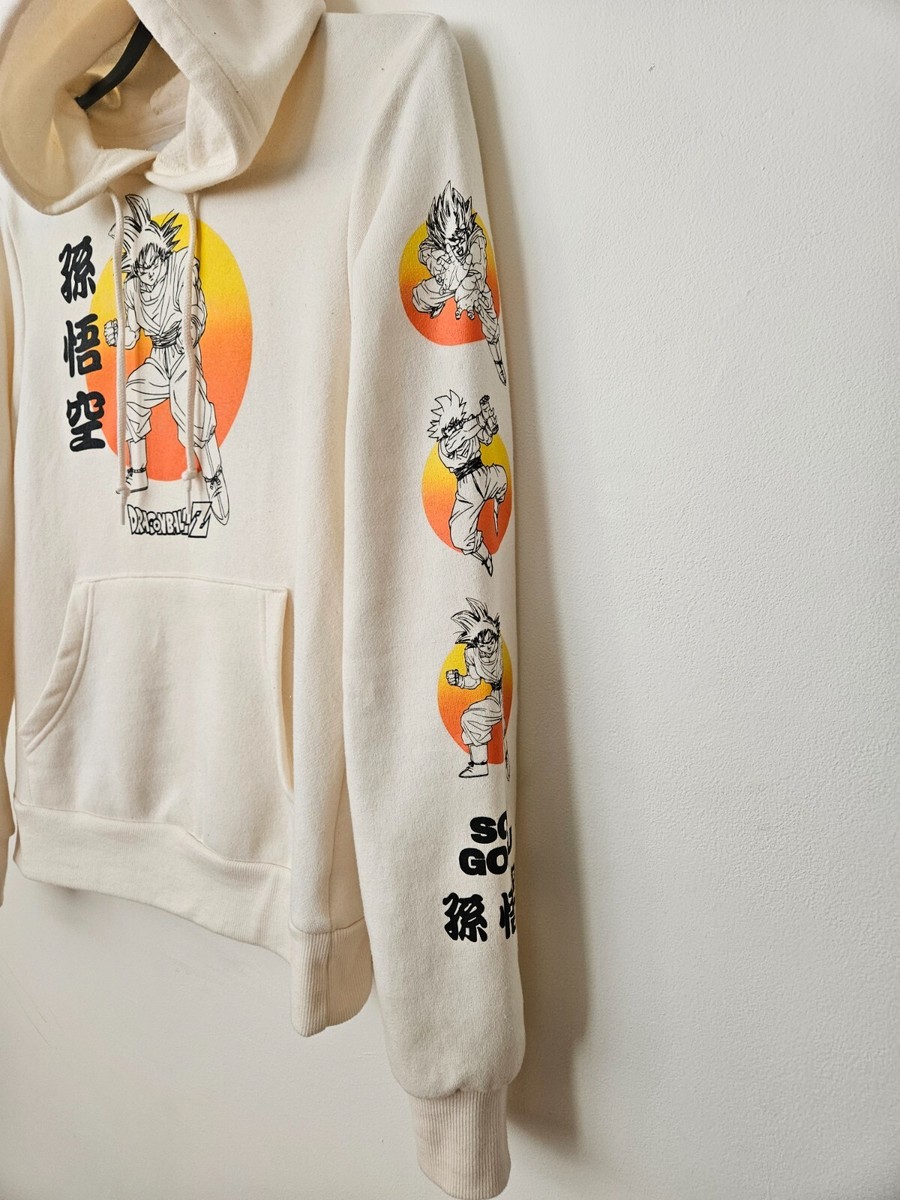 Old Navy Dragon Ball Z Boys Hooded Fleece Sweatshirt. XS see
