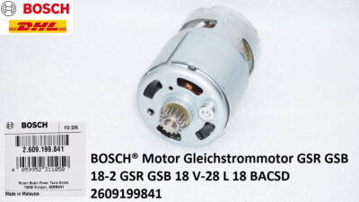 BOSCH  Gleichstrommotor Bosch GSR GSB 18-2 GSR GSB 18 V-28 L 18 BACSD 2609199841