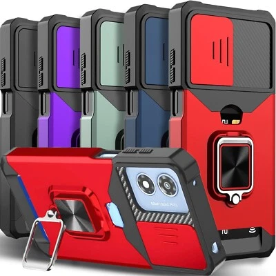For Motorola Moto G 2025 Case Phone Camera Cover Shockproof + Tempered Glass