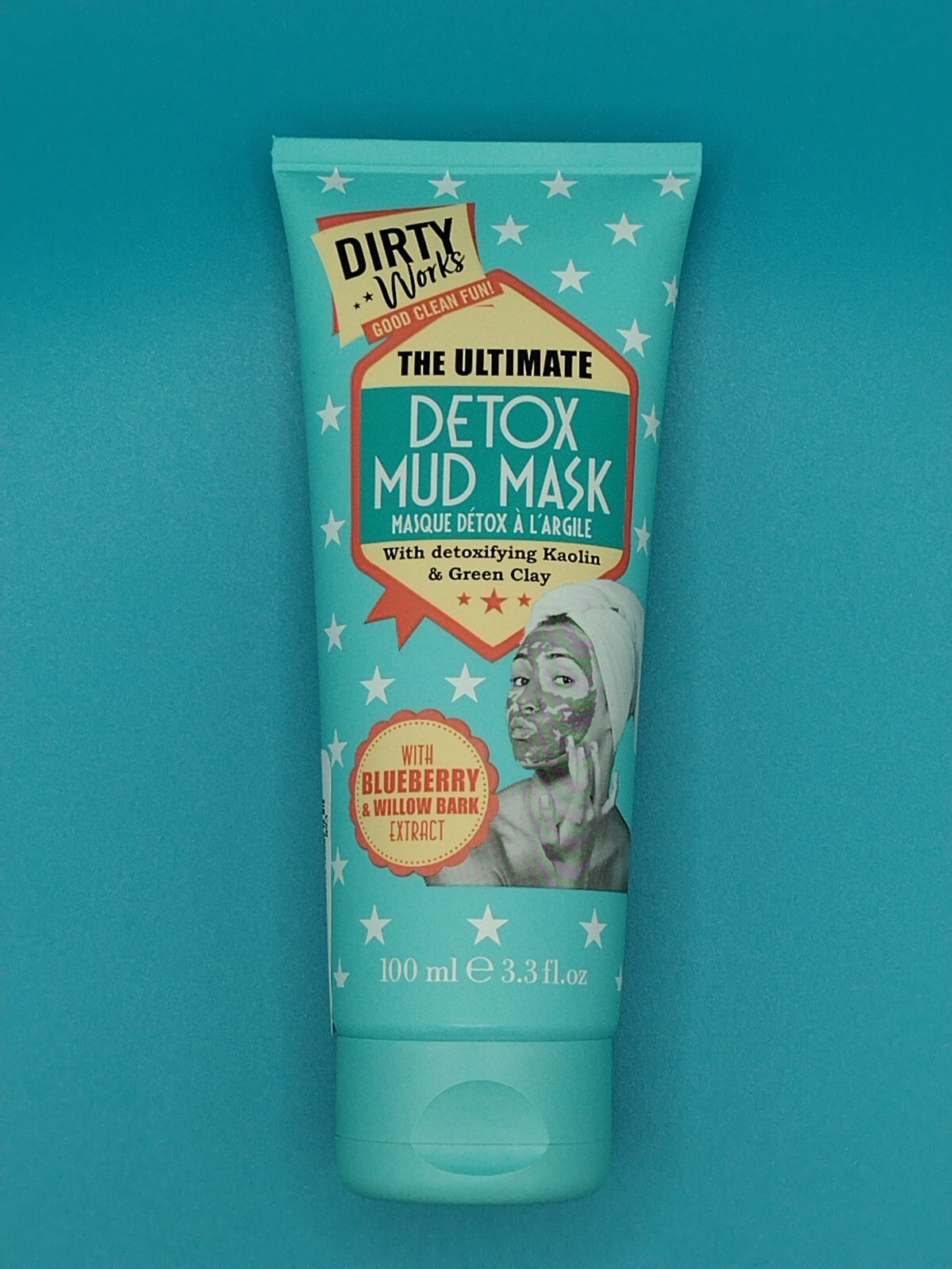 Dirty Works ULTIMATE DETOX MUD MASK 3.3 fl oz Detox Kaolin & Green