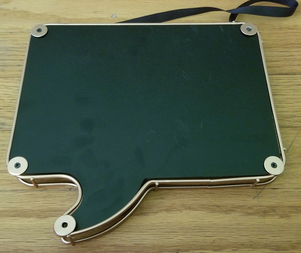 Small 8.5'' x 6.5" Chalkboard Blackboard Wall Mount Memo Board Home Office - Image 2 of 2