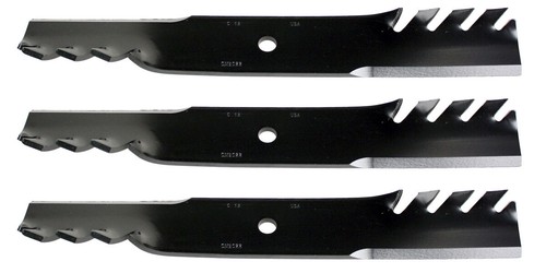 3 USA Mower Blades® for Lesco 050241 50125 50140 050140 050125 36" 52" Deck