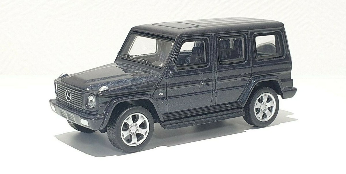 G-class ゲレンデ　模型 norev 1/43 Mercedes Benz G 500 AMG Line (W465) 2024 platinum magno