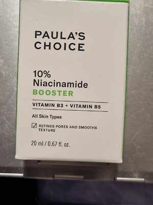 Paula's Choice 10% Niacinamid Booster Vitamin B3 + B5 20ml UVP 46,00£ NEU in OVP