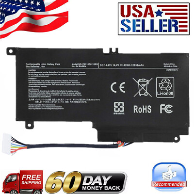 For Toshiba Satellite P50T-B P50-B Replacement Battery 14.4V 43Wh PA5107U-1BRS