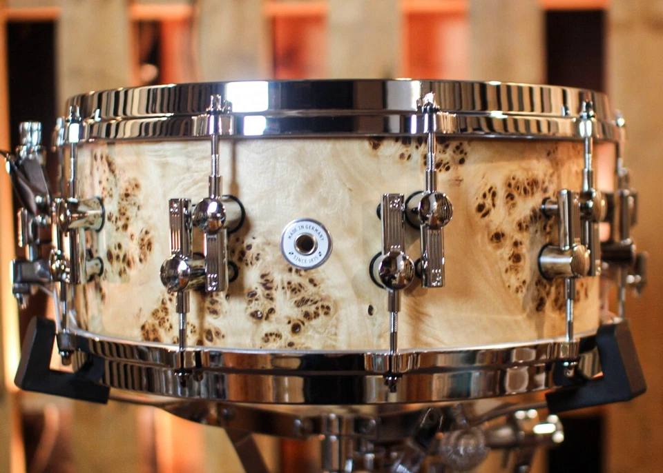 Sonor 14x6 Artist Maple Cottonwood Semi Gloss Snare Drum - Image 3 of 4