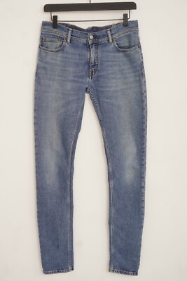 Women Acne Studios Jeans North Mid Blue 1 blue Slim Fit W28 L32 
