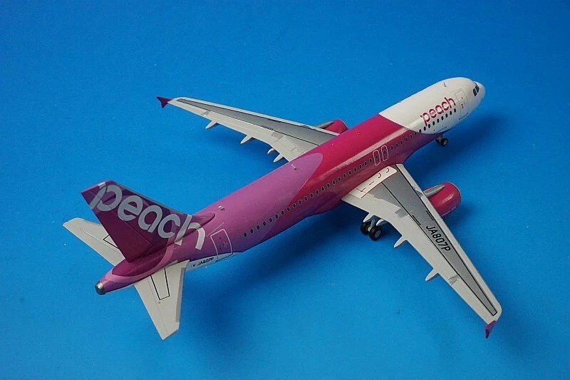 1:200 A320-200 Peach JA807P MM20007 Gemini airplane model