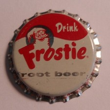 Vintage Frostie "Root Beer" cork... unused... SODA BOTTLE CAP  #1