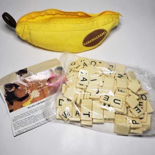 NEW Bananagrams Crossword Family Fun Game Bananagram Word Play Sealed