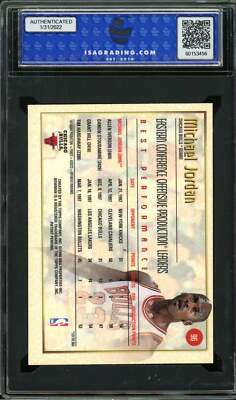 Michael Jordan Card 1997-98 Bowman's Best #96 ISA 10 GEM MINT | eBay