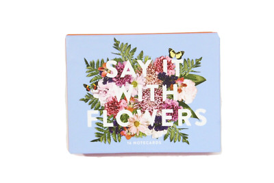 Galison Floral Notecard New Women Stationery Set Gift idea Flowers 16 Cards
