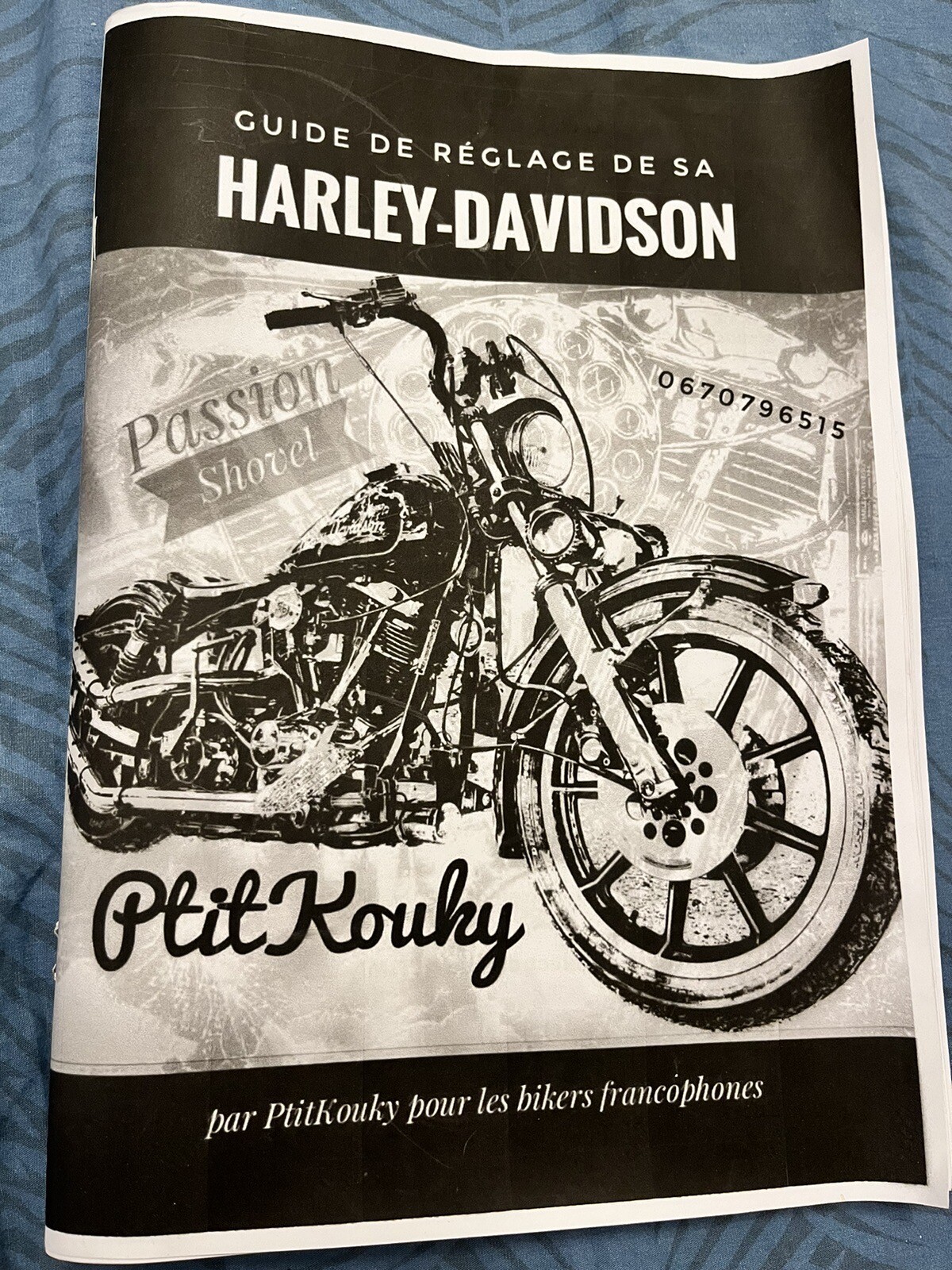 Guide de réglage Harley Davidson manuel atelier revue technique moto v-twin