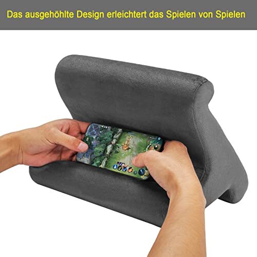 Support d'oreiller pour tablette dock angles de vision multiples pour lit canapé bureau - Photo 6/7