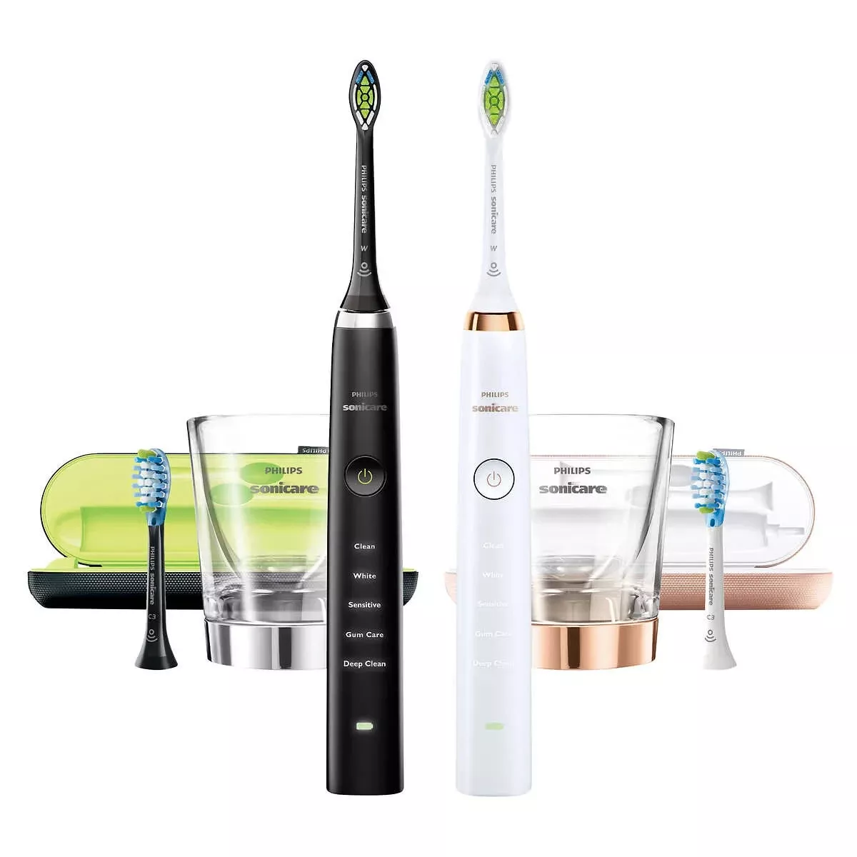 Philips sonicare diamondclean rechargeable 2024 toothbrush 2 pk